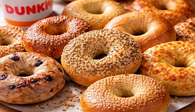 Dunkin Donuts breakfast bagels