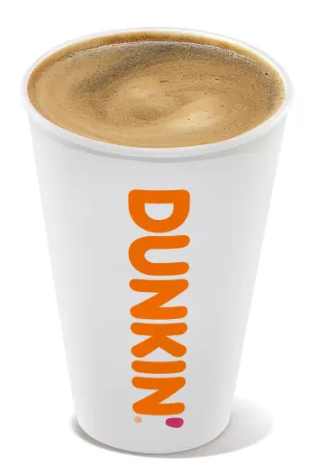 Hot Americano Menu w