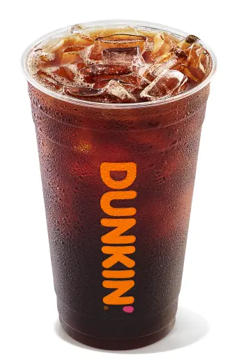 dunkin donut cold brew menu