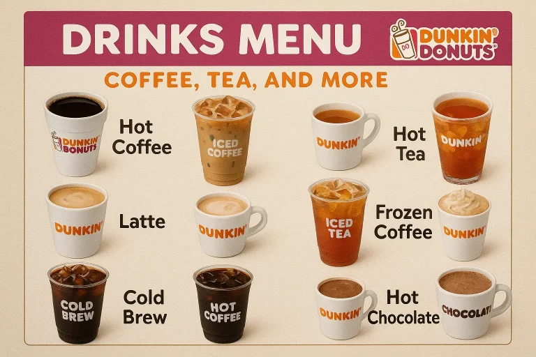 The Must-Try Dunkin Donuts Drinks Menu 2025 1 Dunkin donuts drinks menu