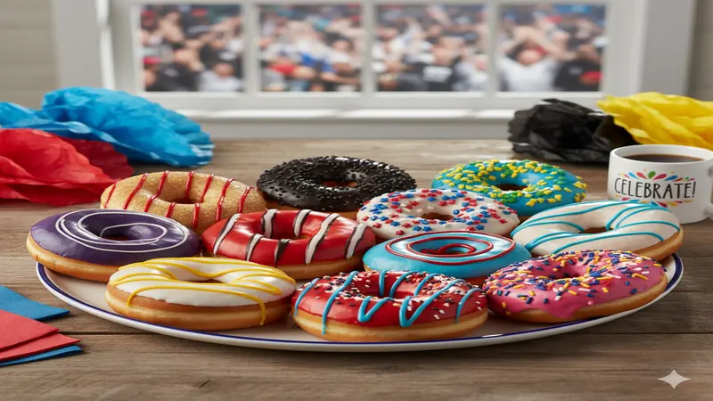 Dunkin sports inspired donuts