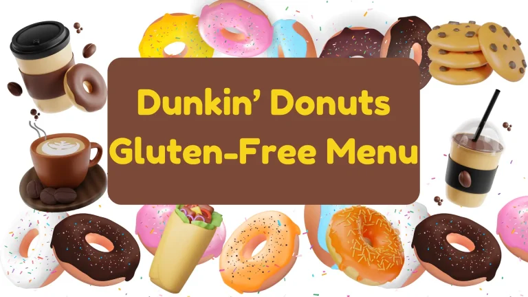 Dunkin Donuts Gluten-Free Menu-2025 7 Dunkin Donuts gluten-free menu 2025
