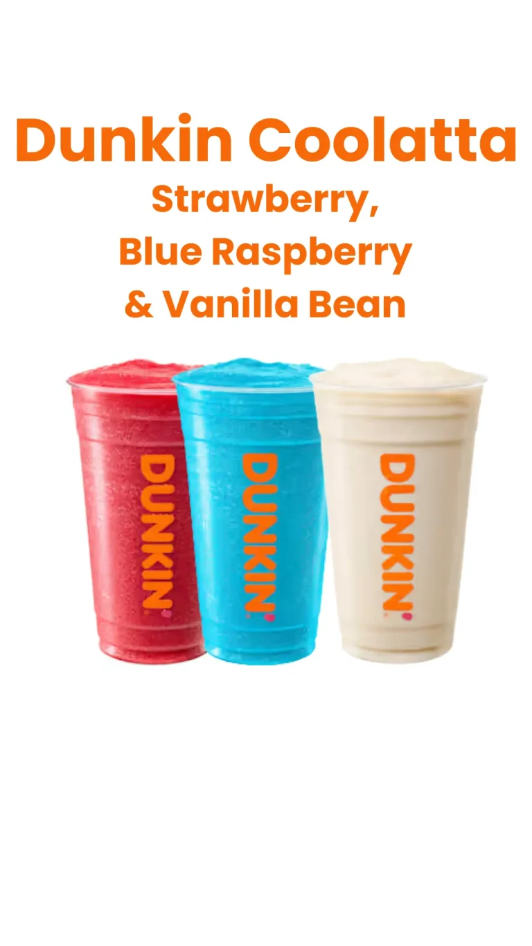 Dunkin Coolatta: Prices & Flavors in 2025 4 Dunkin Coolatta