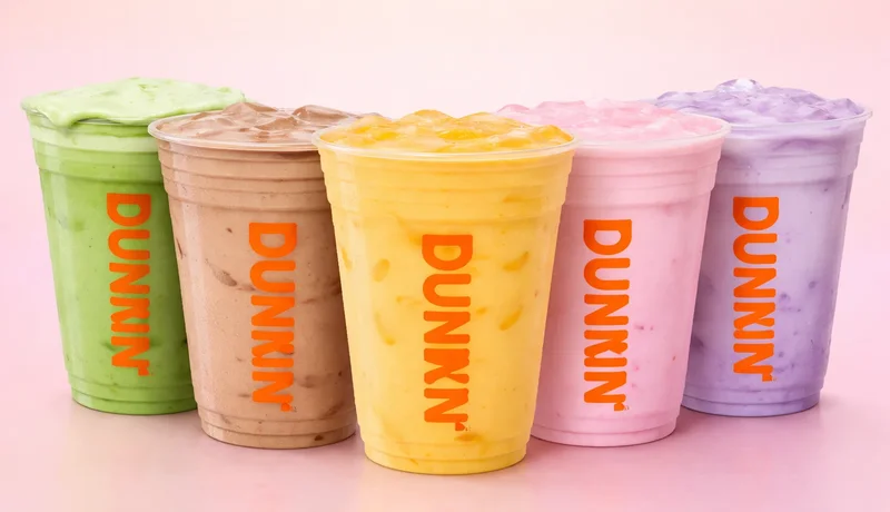 Dunkin Donuts New Protein Milk Drinks and Refreshers