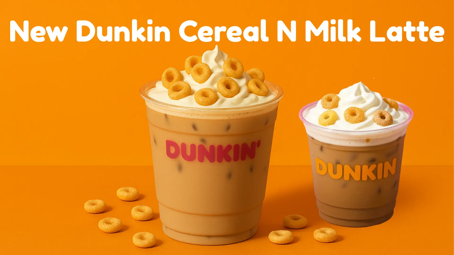 Dunkin donuts new drinks