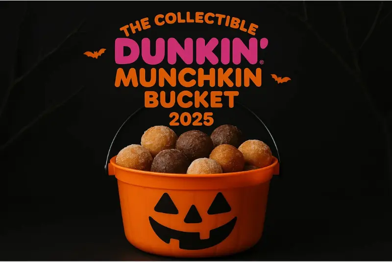 The Collectible Dunkin Munchkin Bucket 2025