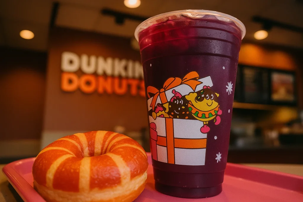Dunkin Berry Sangria Refresher 1