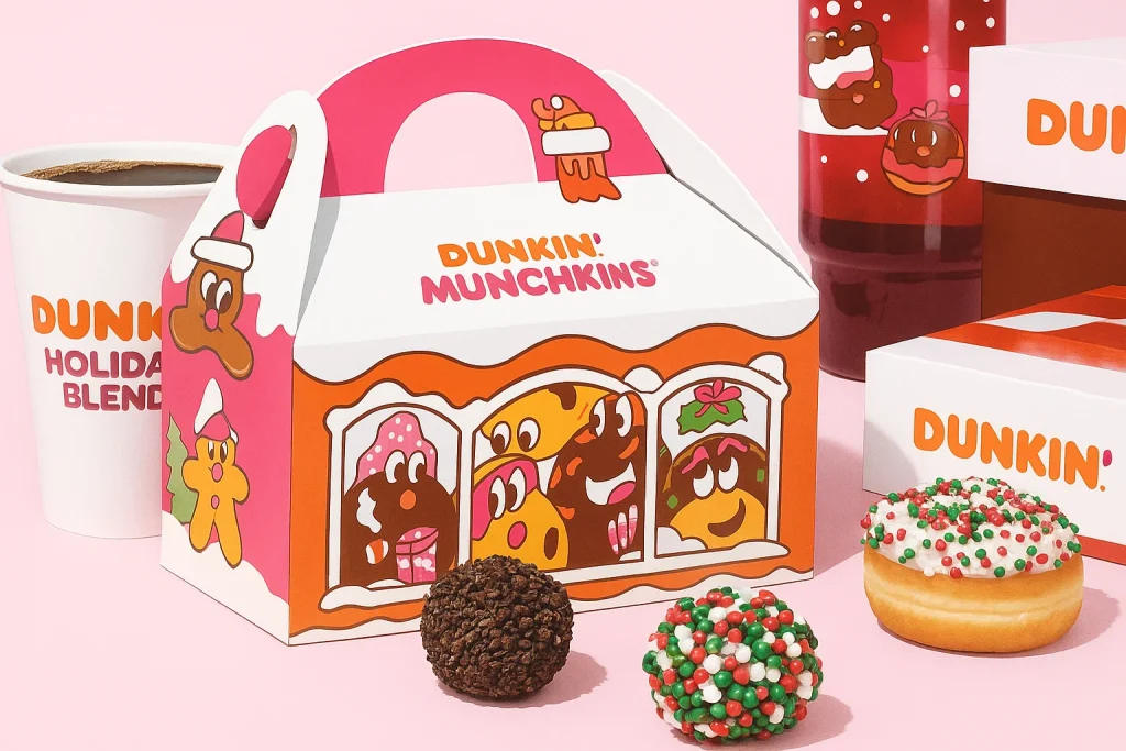 Dunkin Holiday Donuts Munchkins