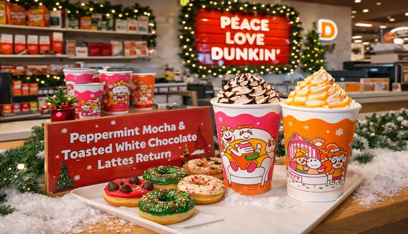 Dunkin Donuts Christmas Menu 2025: Drinks, Donuts & Prices 1 Dunkin Donuts Christmas menu 1