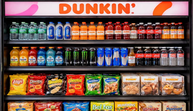 Dunkin Donuts bottled drinks and snacks prices in USA