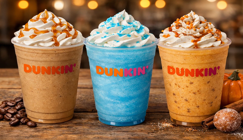 Dunkin Donuts frozen drinks prices including Coolatta and frozen coffee