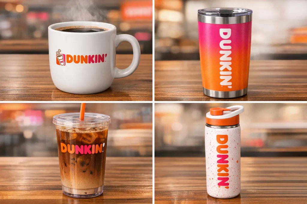 Active Dunkin Donuts Coupons & Promo Codes– Free Coffee & 50% Off 17 Dunkin Branded Mug and cups