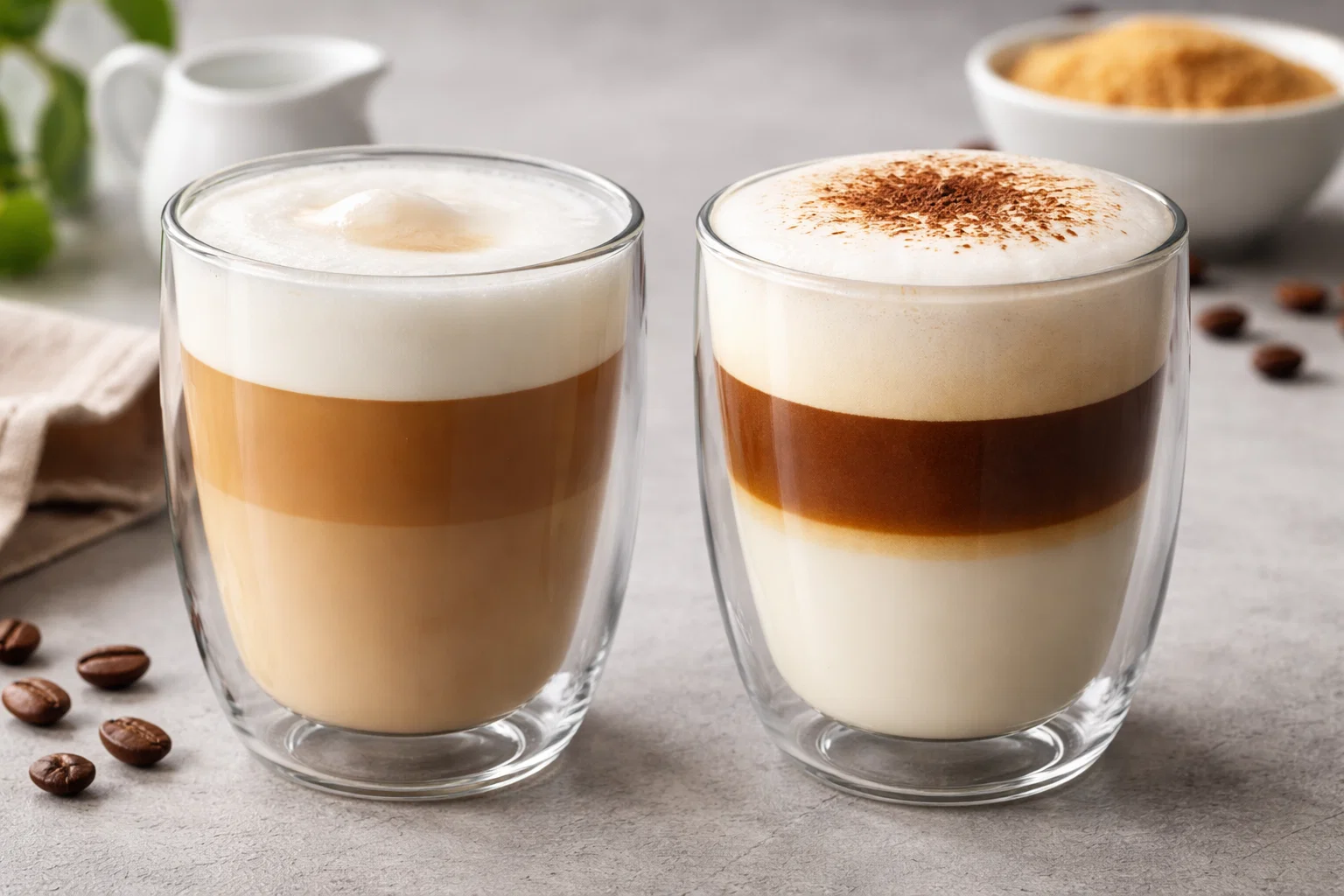 latte vs cappuccino