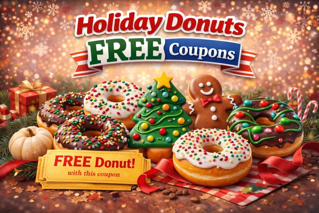 Active Dunkin Donuts Coupons & Promo Codes– Free Coffee & 50% Off 20 holiday-hours-seasonal