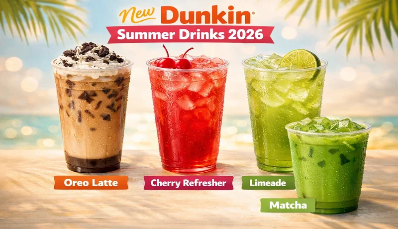 Dunkin Summer Menu 2026