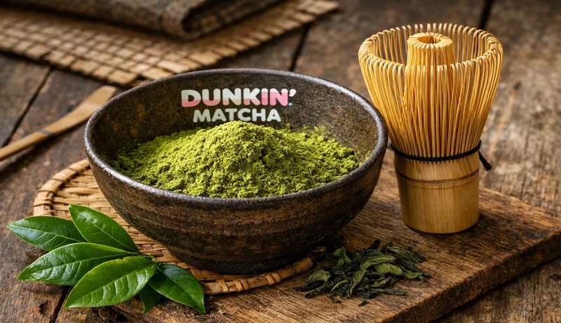 What is matcha made of green tea powder and whisk