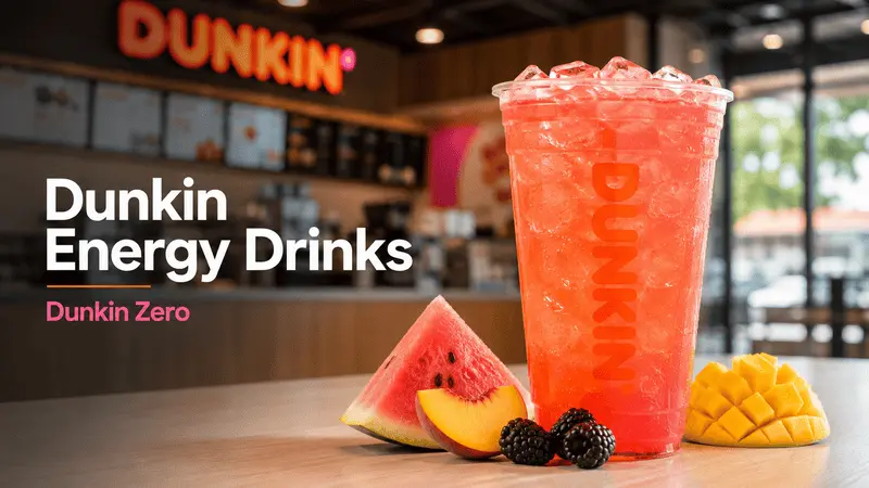 Dunkin Energy Drinks: Caffeine, Calories, Ingredients & Nutrition Facts 1 Dunkin energy drinks